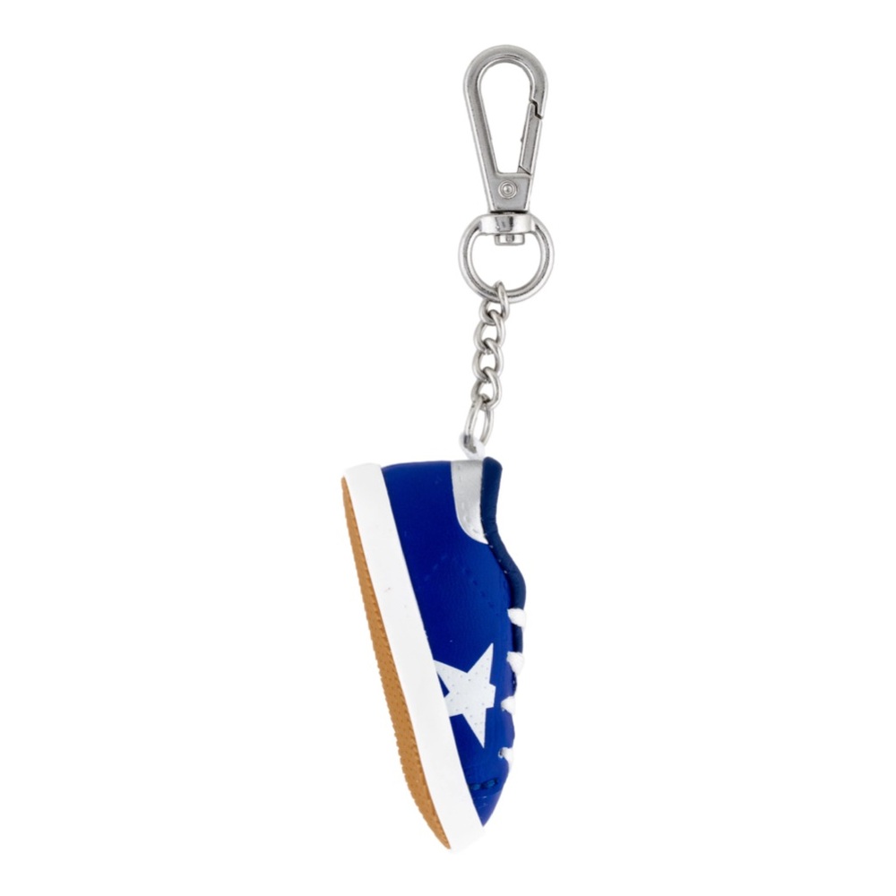 Golden Goose royal blue keychain